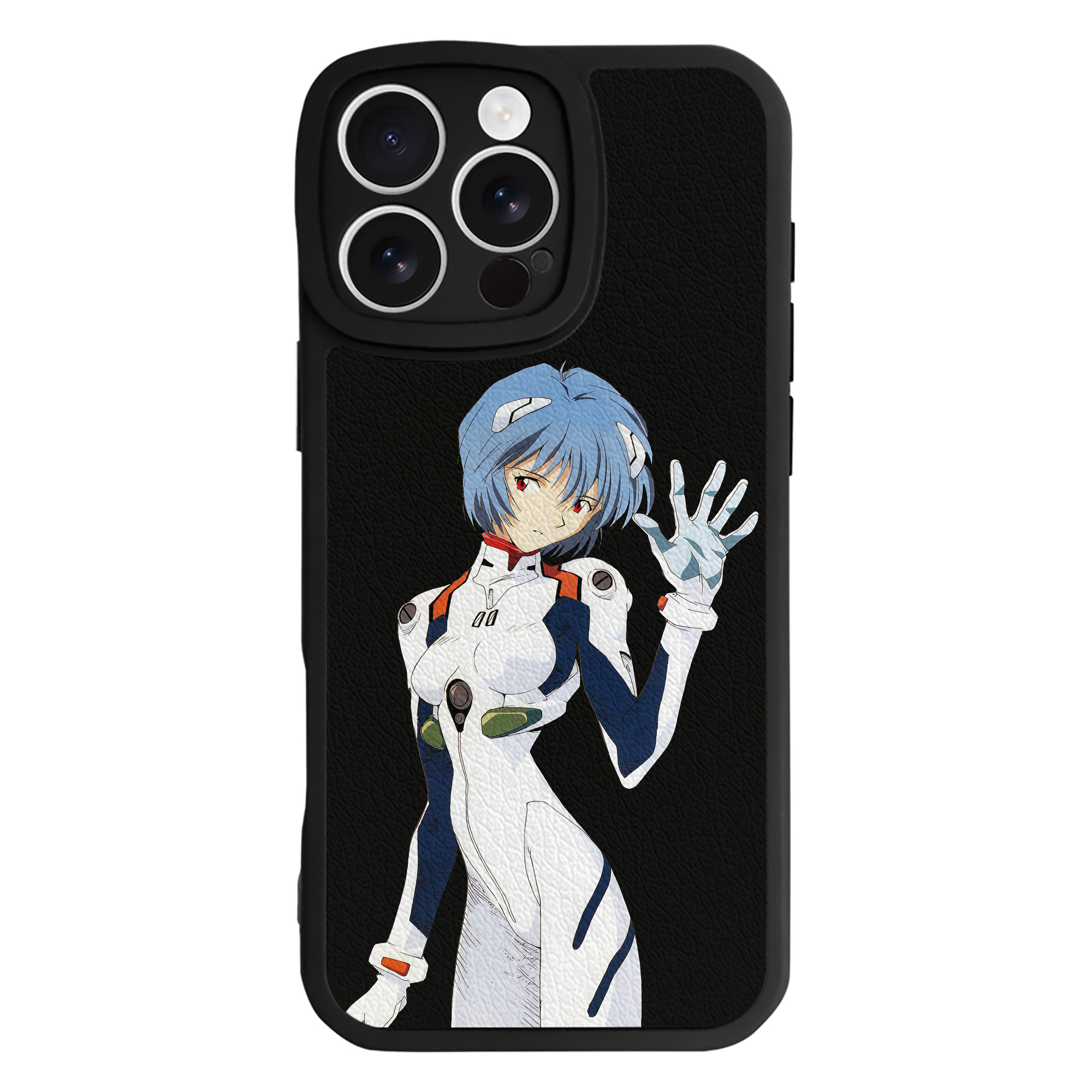 （画像用） EVA 新世紀エヴァンゲリオン 【iPhone 16シリーズ対応】シリコンスマホケース（レザー調） 材質：シリコン